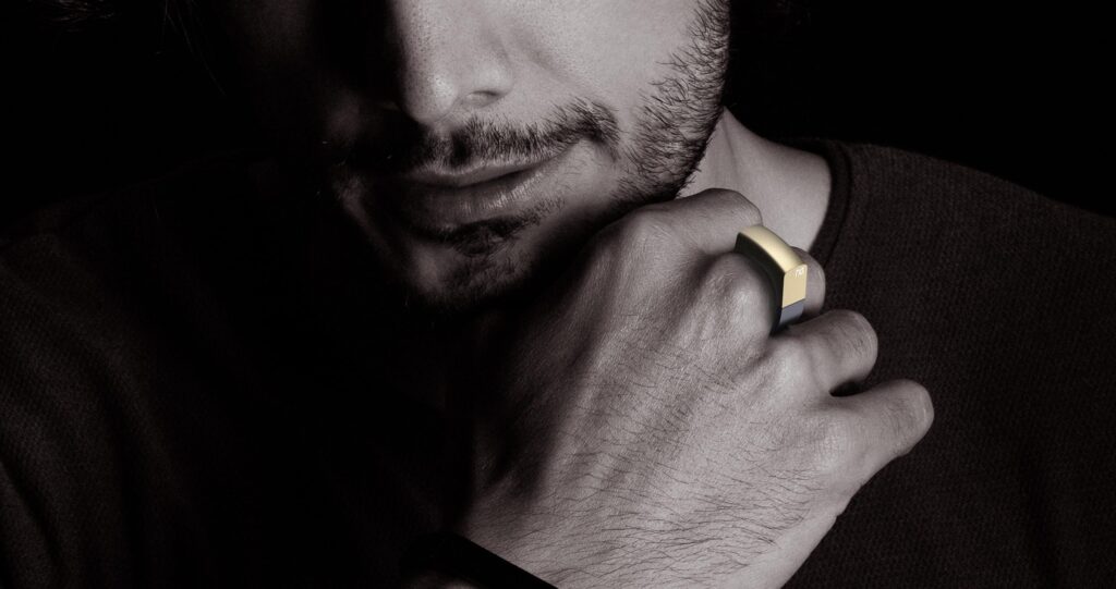 Man wearing PPG Ring